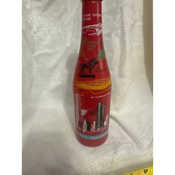 1972 NSDA Convention Chicago landmarks Souvenir Bottle - Picture 7 of 9